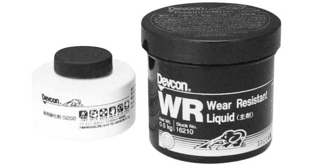 WEAR RESISTANT PUTTY DEVCON WR, 1LB