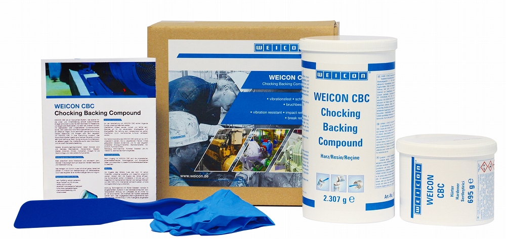 CHOCKING BACKING COMPOUND, WEICON CBC 3.0 KG