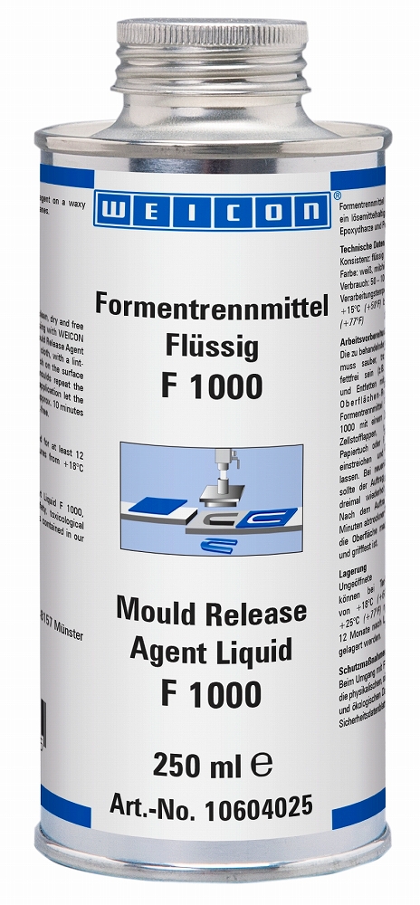 MOULD RELEASE AGENT LIQUID, WEICON F1000 250ML