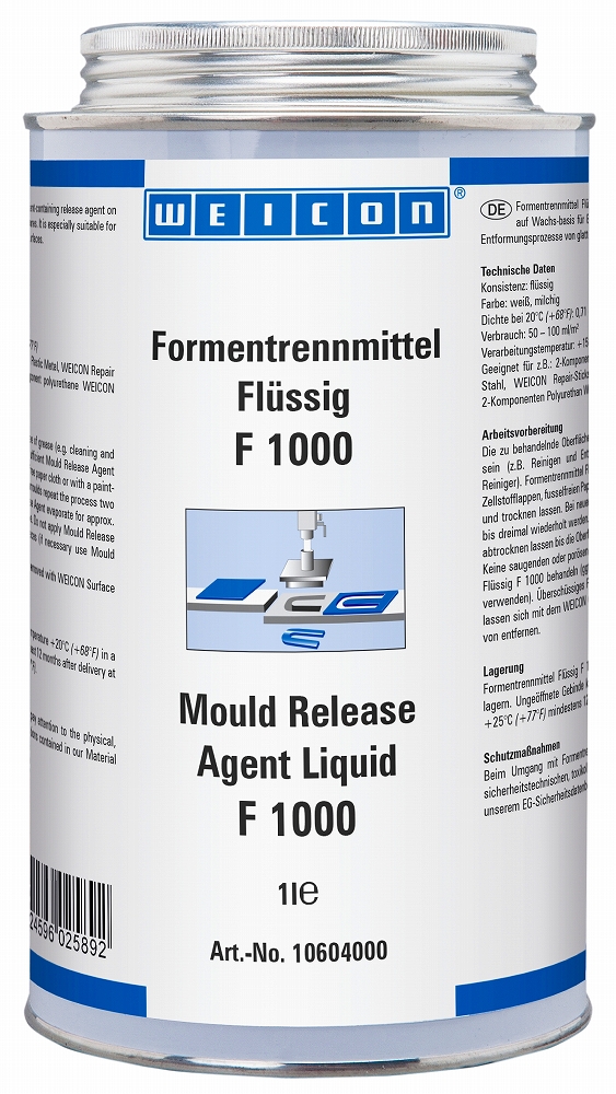 MOULD RELEASE AGENT LIQUID, WEICON F1000 1LTR