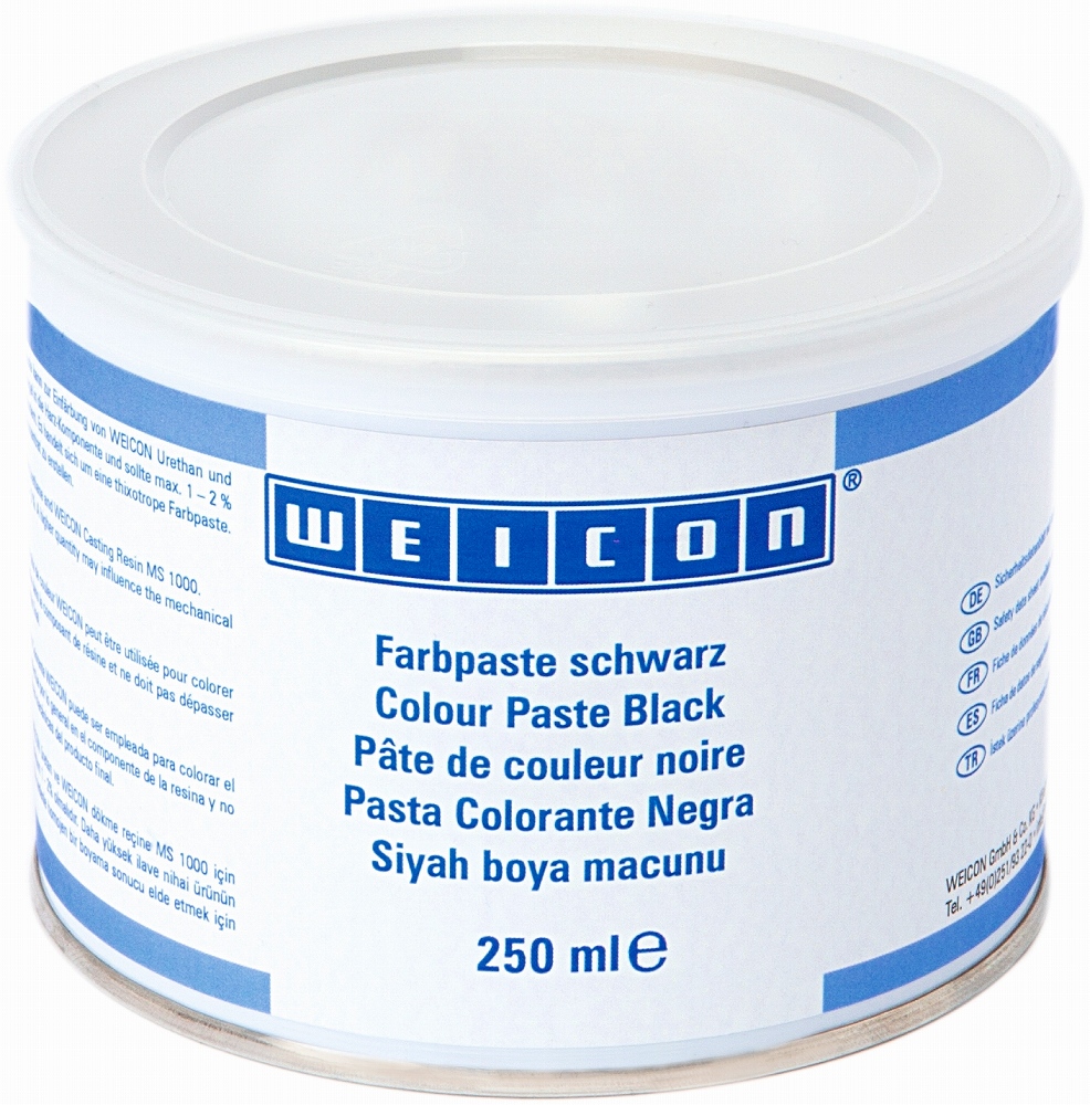 COLOUR PASTE BLACK WEICON, 250G