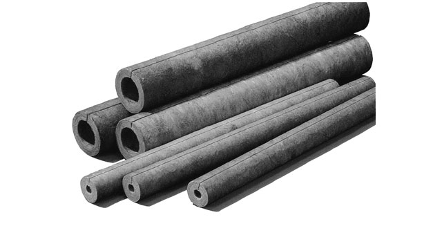 PIPE HEAT INSULATION ROCK WOOL, THICK40MM 125A X 1000MM