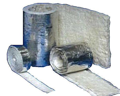 TAPE PIPE INSULATION HIGH TEMP, W:600MM X L:7.7MTR