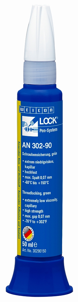 ADHESIVE ANAEROBIC THREADLOCK, WEICON AN302-90 50ML