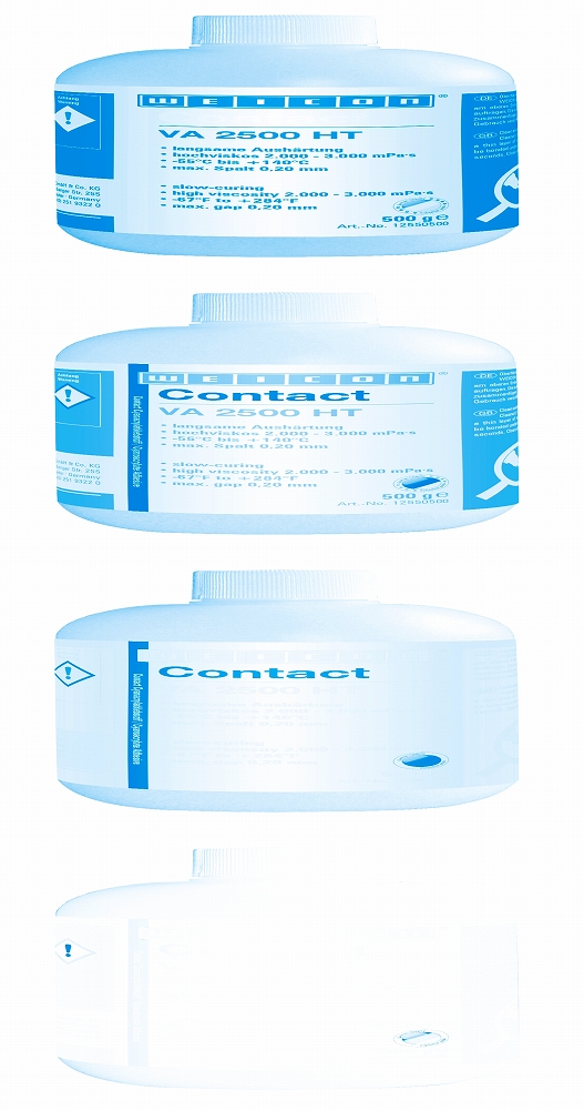 ADHESIVE CONTACT CYANOACRYLATE, WEICON VA 2500HT 500GRM