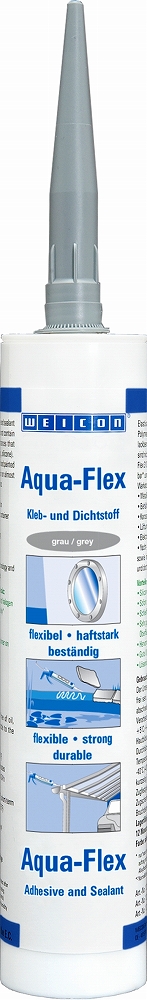 ADHESIVE ONE-COMPONET WEICON, AQUA-FLEX GREY 310ML