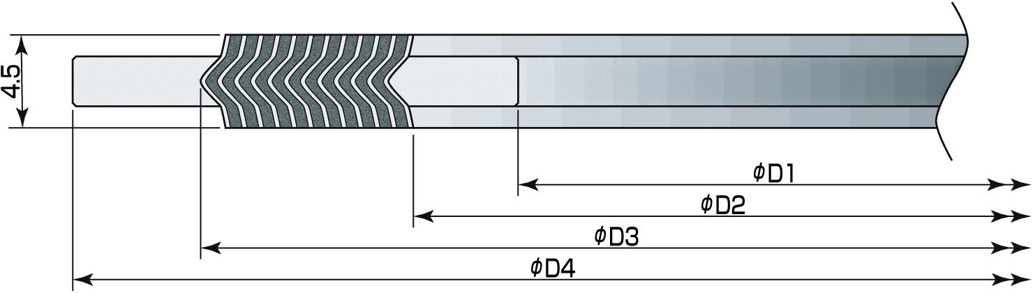 GASKET SPIRAL WOUND "IOR" ASME, 150 SIZE 3-1/2B W/MORE DETAILS