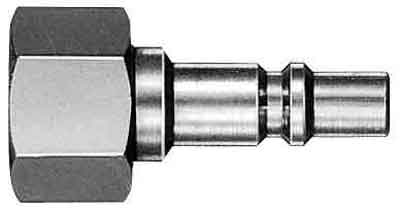 QUICK COUPLER PLUG FOR FUELGAS, FEMALE THREADEND M16X1.5 S33PF