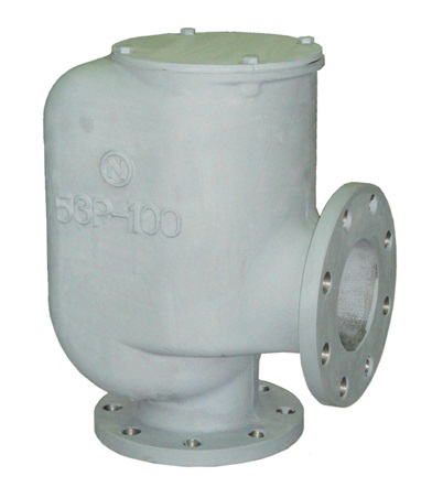 AIR VENT HEAD JIS 5KG FLANGED, WITH SCREEN #53PW-50 50MM