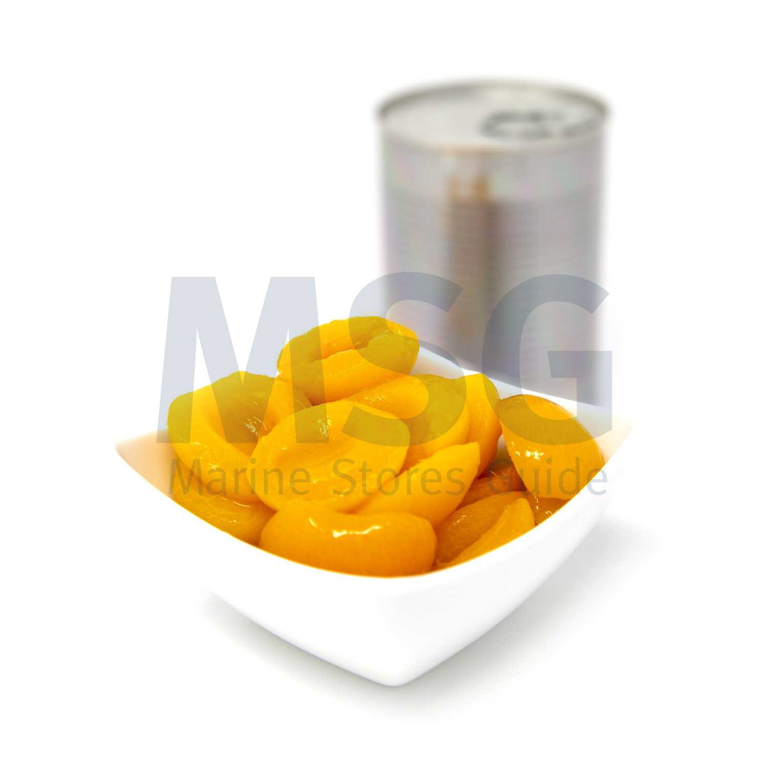 APRICOT HALVES DRAINED TINNED