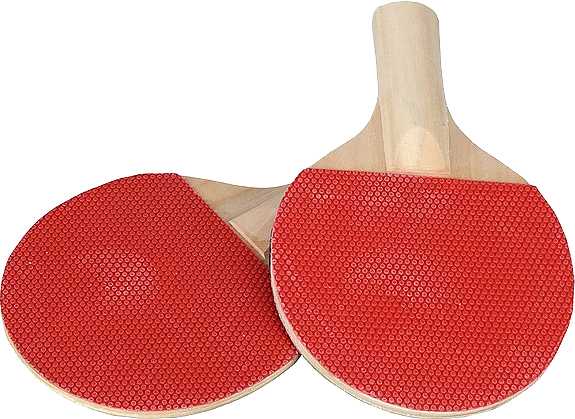 TABLE TENNIS BAT RUBBER-FACE, PENHOLDER