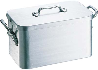 ROASTING PAN ALUMINIUM DEEP, W/LID 700X550X150MM