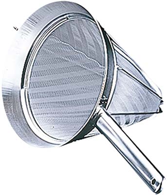 STRAINER CONICAL, STAINLESS STEEL 300MM DIAM