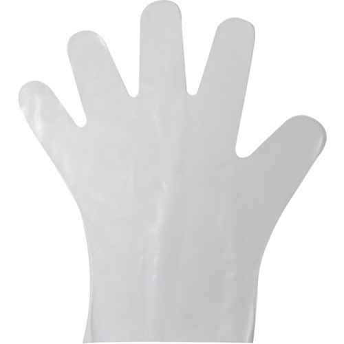 GLOVE DISPOSABLE PLASTIC, BIODEGRADABLE